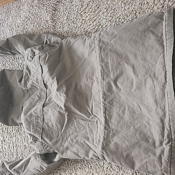 Lucky Brand Tan Utility Jacket with Hood - Picture 8 of 9